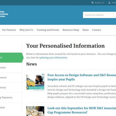 Personalise Your Membership Pages