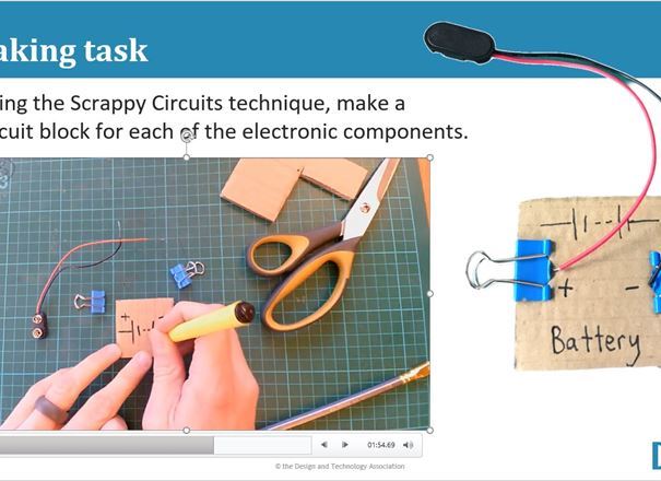 Systems and Control Early KS3 Y7 Mainly Designing  - Scrappy circuits