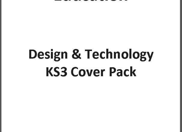 Key Stage 3 D&T Cover Pack