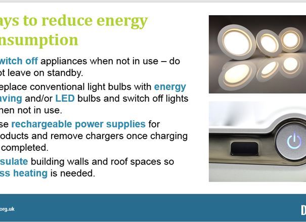 GCSE Energy Storage and Conservation
