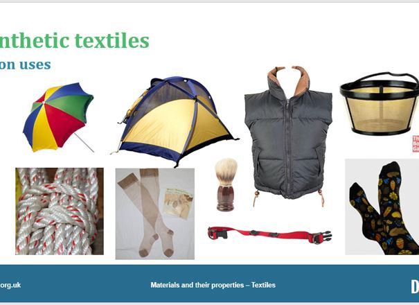 Materials and their properties - Textiles,  GCSE classroom teaching resource
