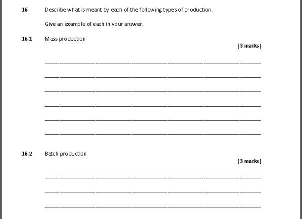 GCSE Design and Technology (9-1) Practice Exam Papers (Written in the style of AQA)