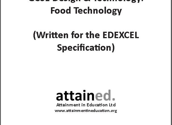 Gcse food technology coursework design specification
