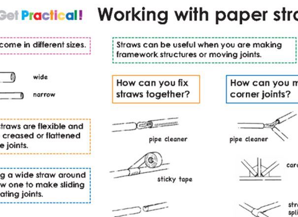 Working with paper straws