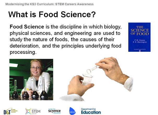 STEM Careers resources Food